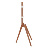 TTAP Tripod Oak TV Stand with Swivel for up to 65" TVs