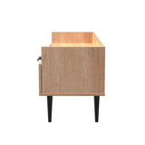 Welcome Furniture Nebraska Oak Hong Kong TV Cabinet HKB255NBNB