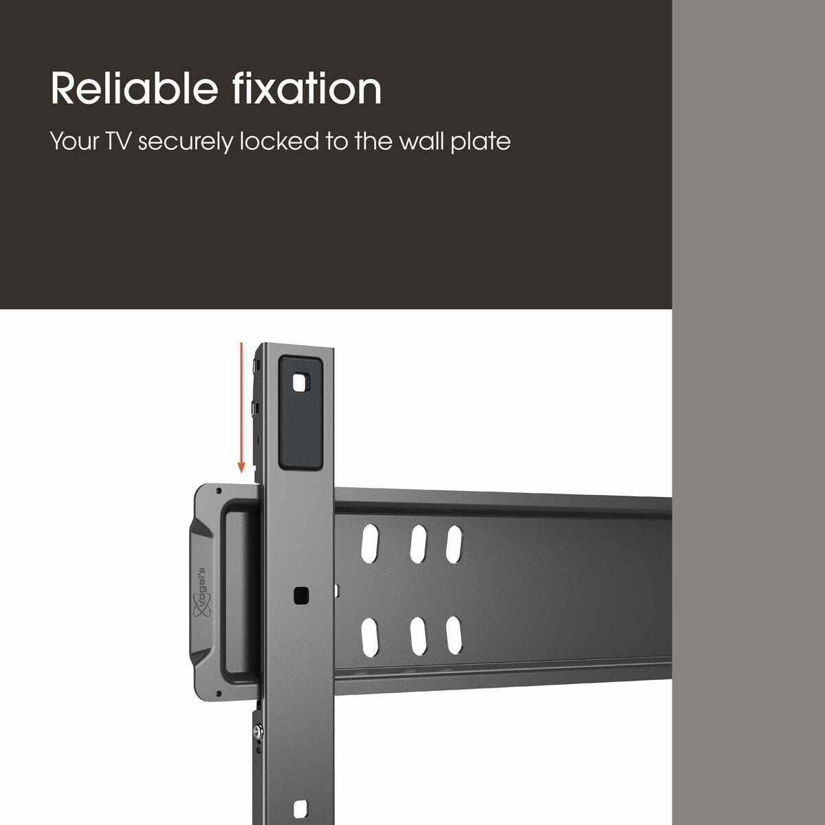 Vogels Elite TVM 5505 TV (32-77") Black Fixed TV Wall Bracket