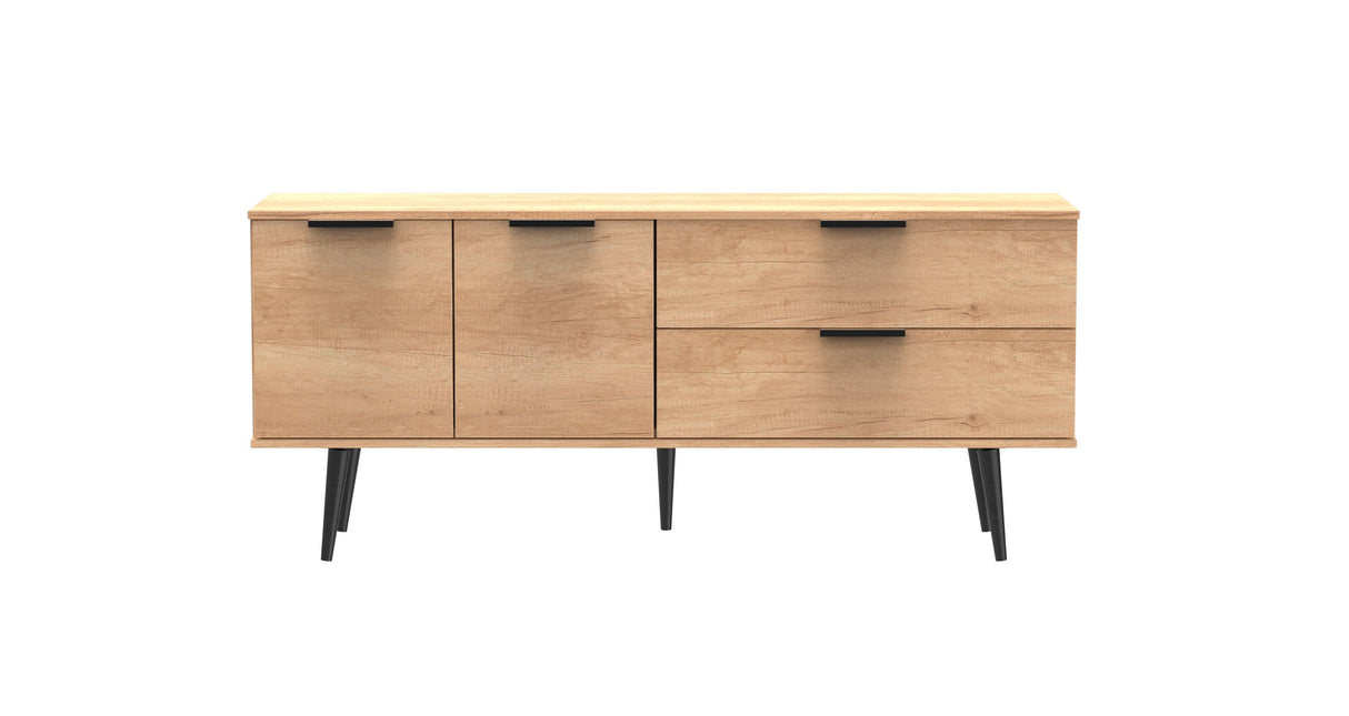 Welcome Furniture Nebraska Oak Hong Kong TV Cabinet HKB251NBNB