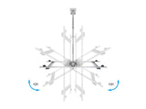 Multibrackets M VESA Flexarm Large White Ultra Thin TV Wall Bracket