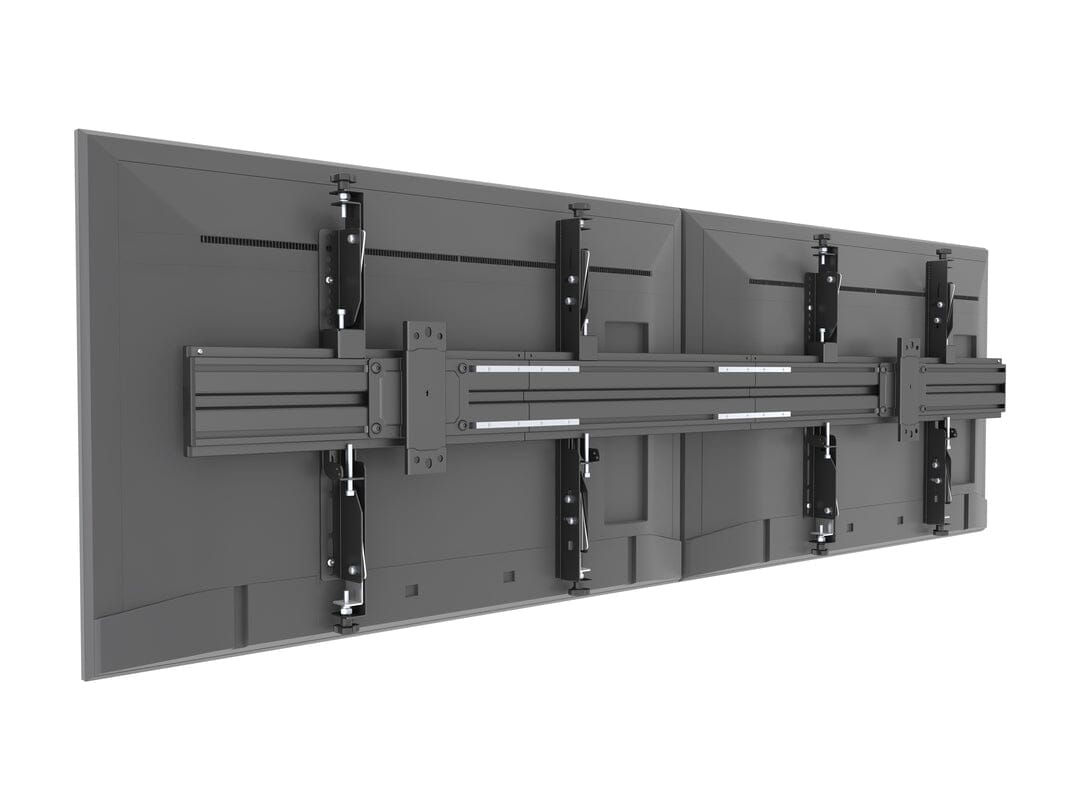 Multibrackets M Wallmount Pro Dual Flat TV Wall Bracket with Micro Adjustment