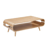 Jual Havana Curved Oak Coffee Table (JF703 COFFEE TABLE OAK)