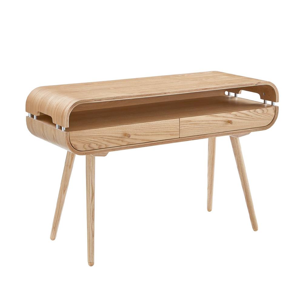 Jual Havana Curved Oak Console Table (JF705 CONSOLE TABLE OAK)