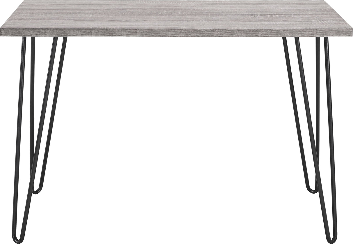 Dorel Home Owen Range Retro Desk in Grey Oak