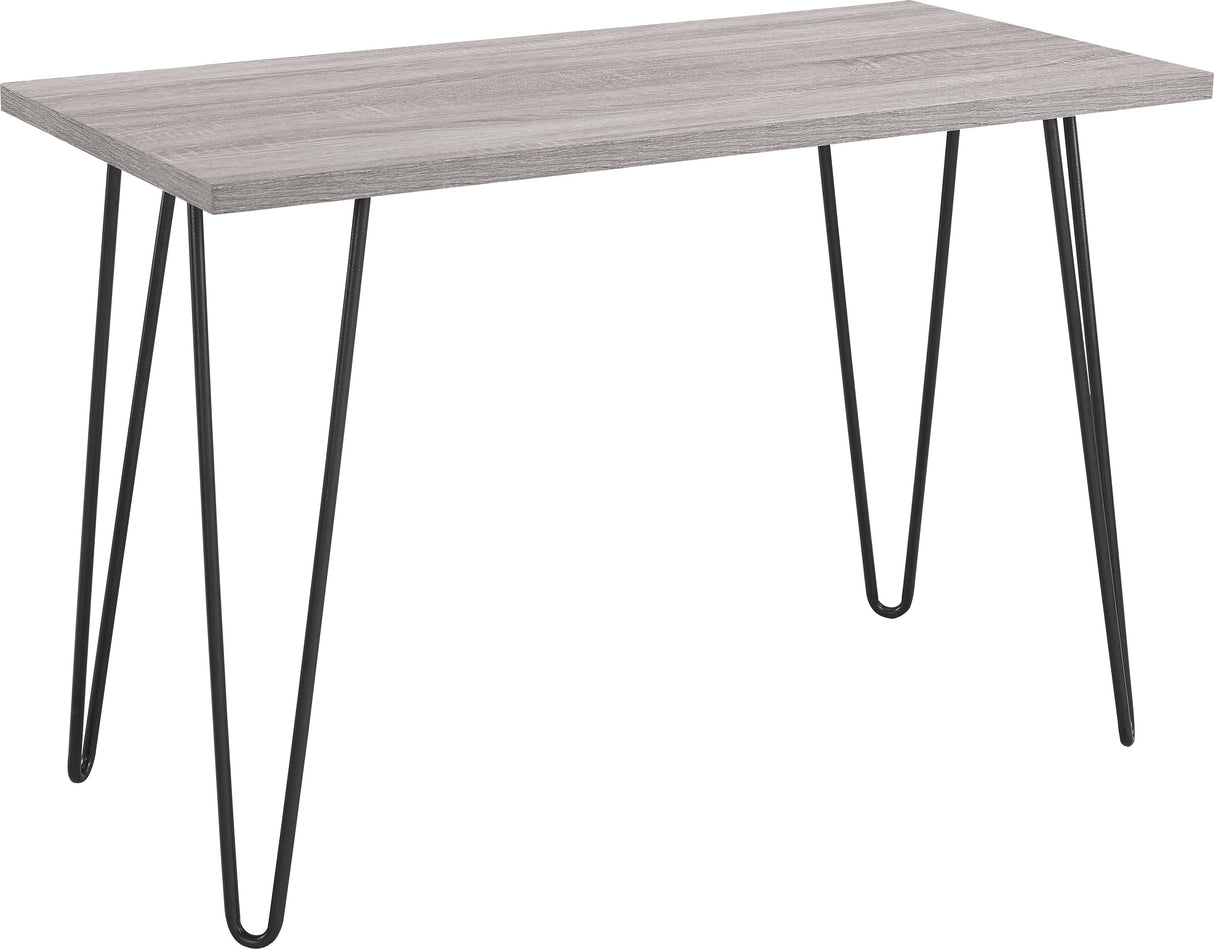 Dorel Home Owen Range Retro Desk in Grey Oak