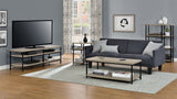 Dorel Home Elmwood Range Bookcase in Distressed Grey Oak