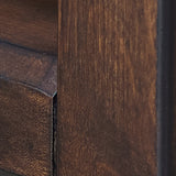 Dorel Home Wildwood Range End Table in Espresso