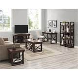 Dorel Home Wildwood Range End Table in Espresso