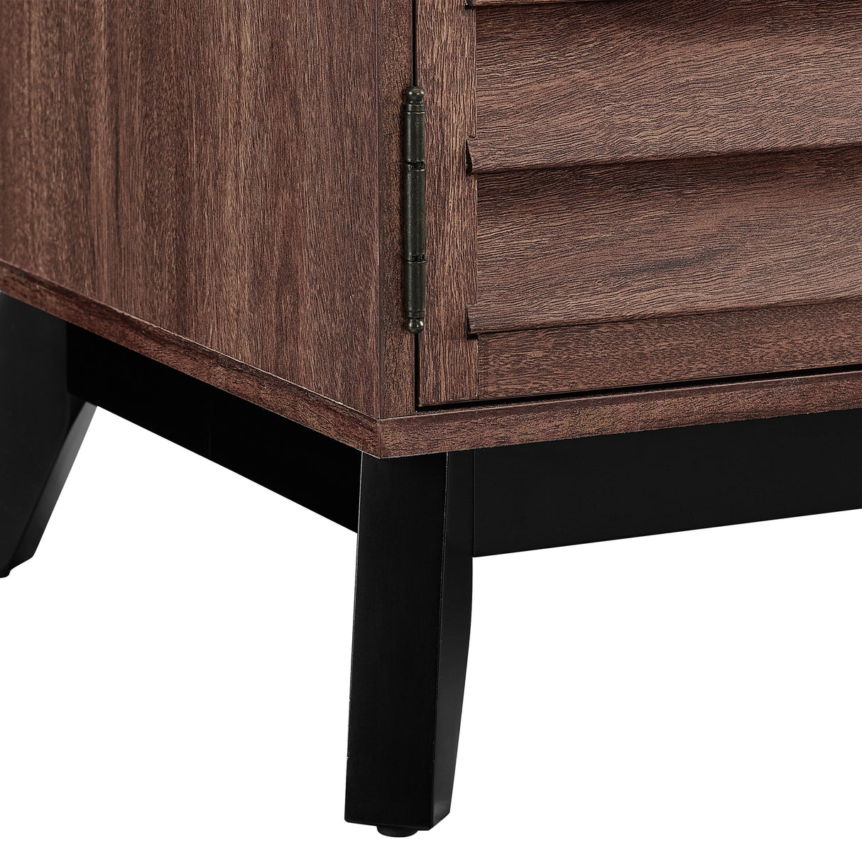 Dorel Home Vaughn Range Wine Cabinet in Walnut