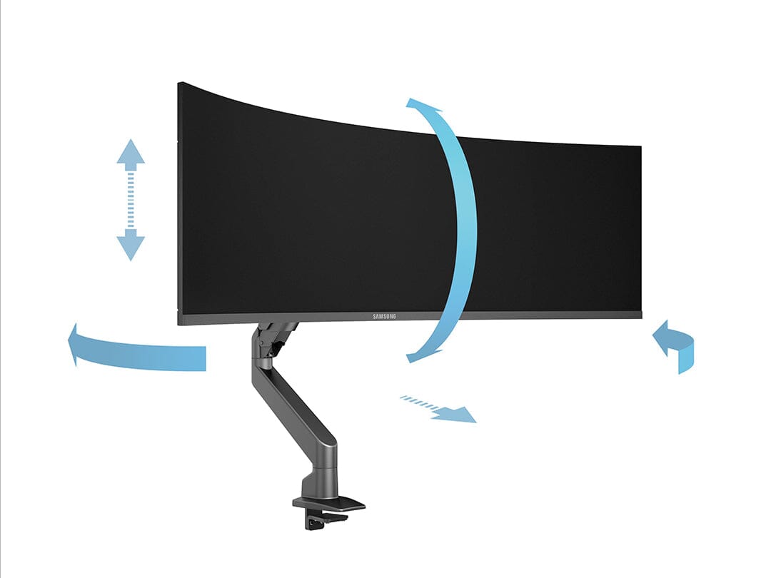 Multibrackets Gas Lift Desk Mount Monitor Arm for Samsung Odyssey