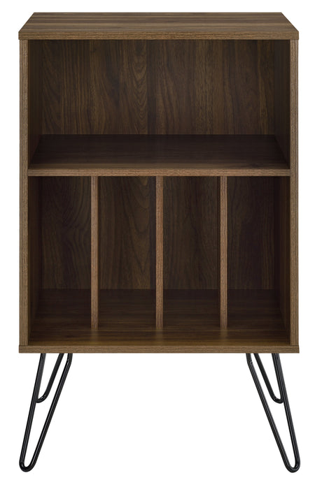 Dorel Home Harmony Range Turntable Stand in Walnut