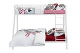 Dorel Home Single over Double Bunk Bed in White