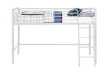 Dorel Home Single Midsleeper Bunk Bed in White