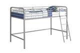 Dorel Home Single Midsleeper Bunk Bed in Grey