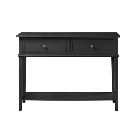 Dorel Home Franklin Range Console Table in Black