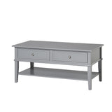 Dorel Home Franklin Range Coffee Table in Grey