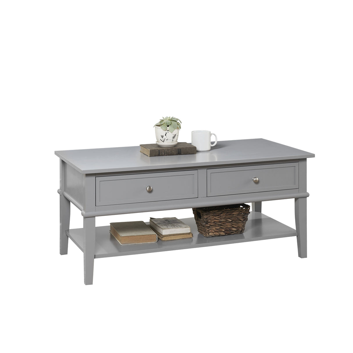 Dorel Home Franklin Range Coffee Table in Grey