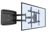 Multibrackets Recessed Full Motion TV Bracket for TVs up to 80 inch