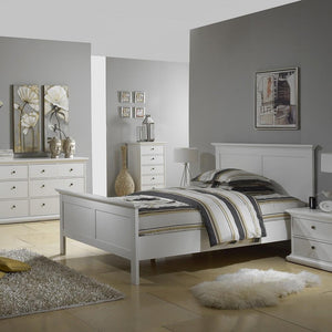 Furniture To Go Paris Super King Bed in White (7017670349)
