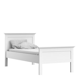 Furniture To Go Paris Single Bed in White (7017780149)