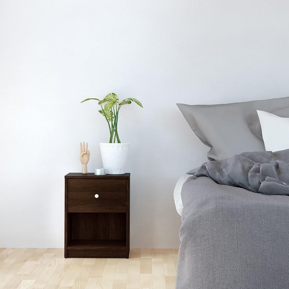 Furniture To Go May Bedside Cabinet in Dark Walnut (7087033120)
