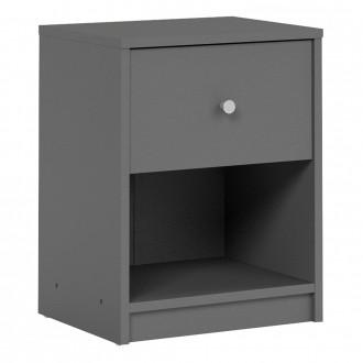 Furniture To Go May Bedside Cabinet in Grey (70870331CN)
