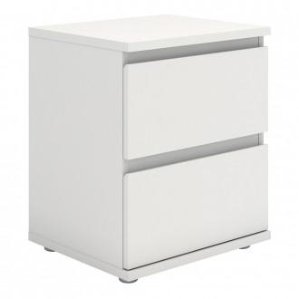 Furniture To Go Nova Bedside Cabinet in White (7097109249)