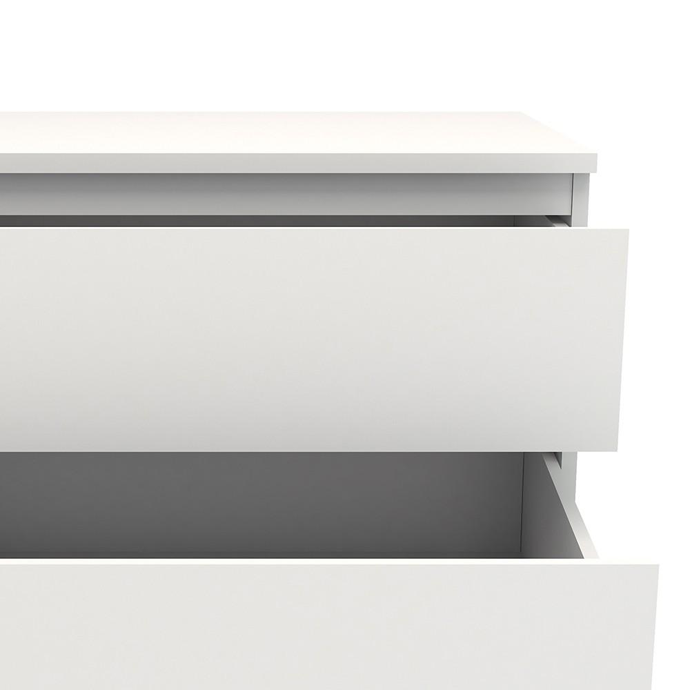 Furniture To Go Nova 5 Drawer Narrow Chest in White (7097109649)