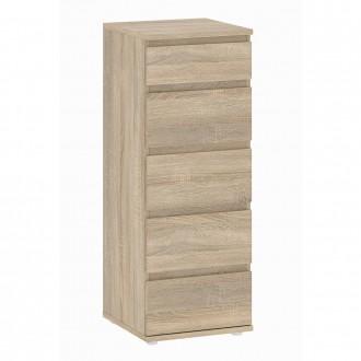 Furniture To Go Nova 5 Drawer Narrow Chest in Oak (70971096AK)