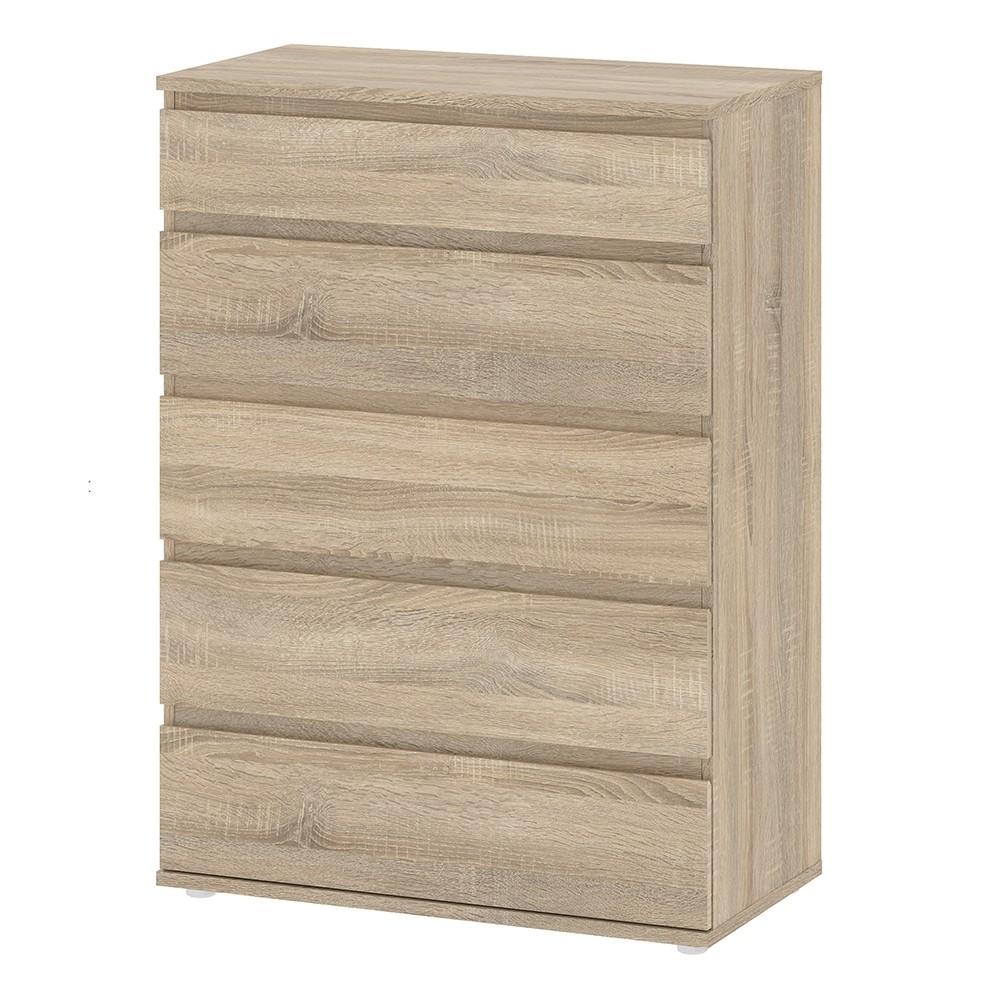 Furniture To Go Nova 5 Drawer Chest in Oak (70971200AK)