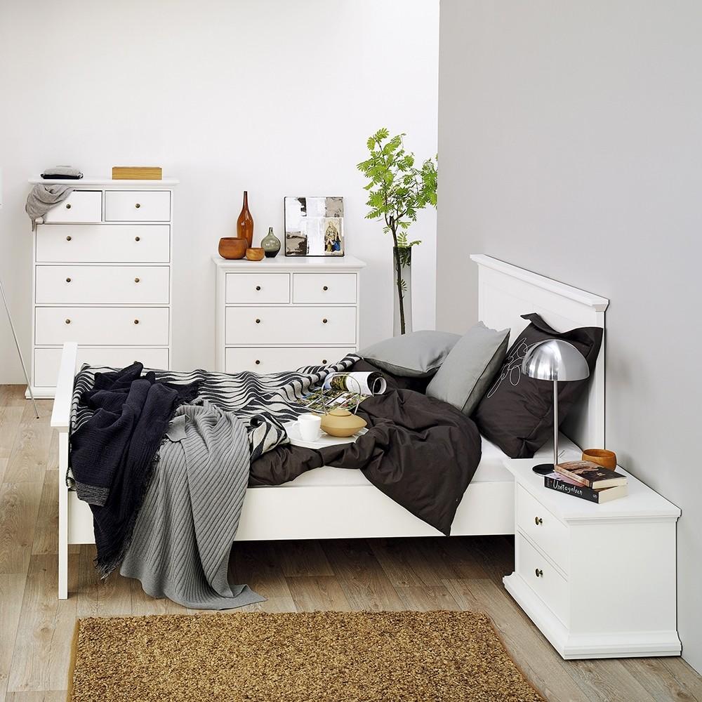 Furniture To Go Paris 4-Drawer Chest in White (701767164949)