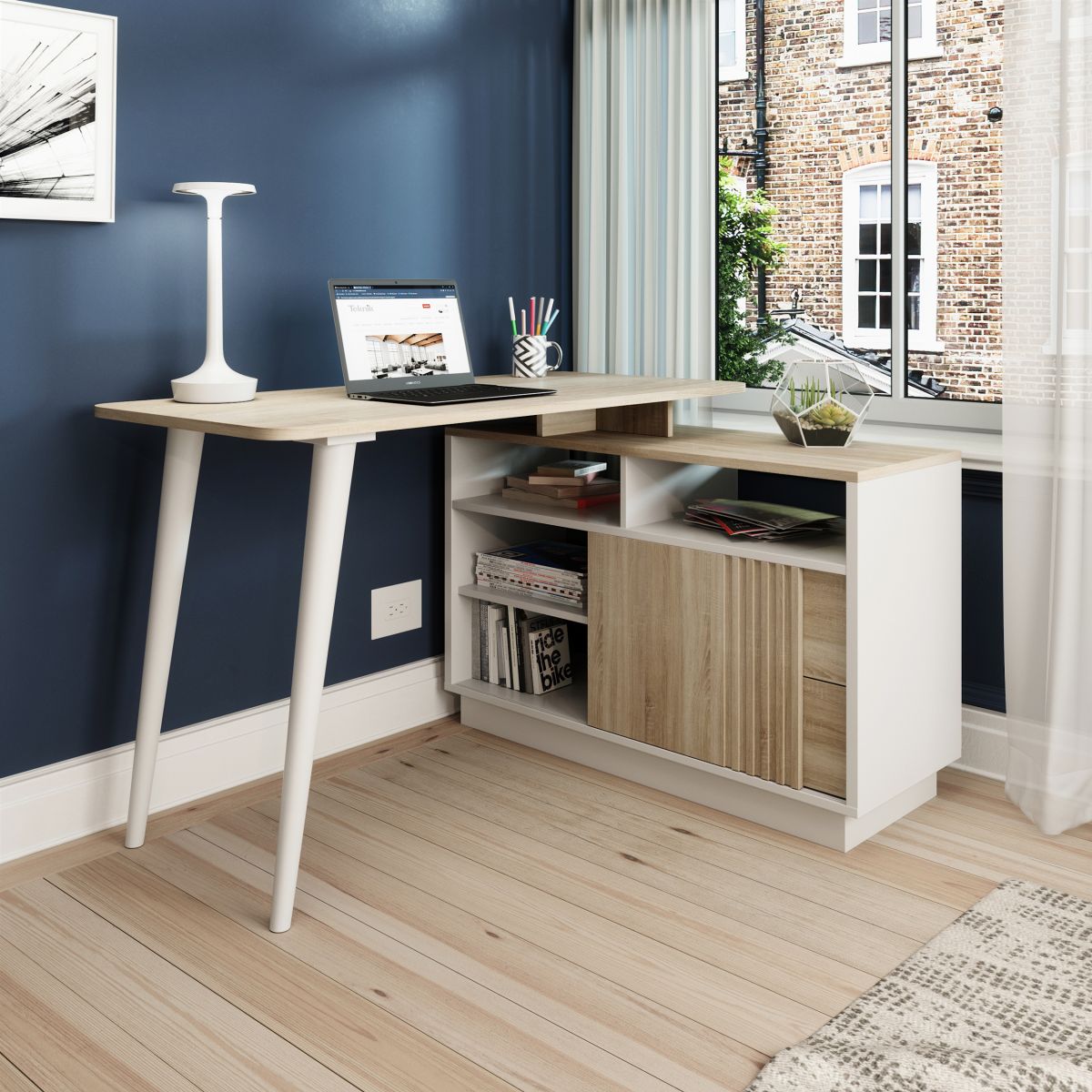 Teknik Bridge Home Office Desk (7700006)