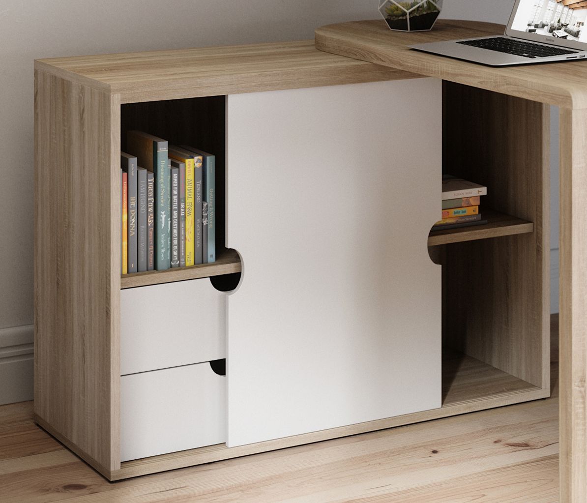 Teknik Pivot Cupboard Desk (7700007)