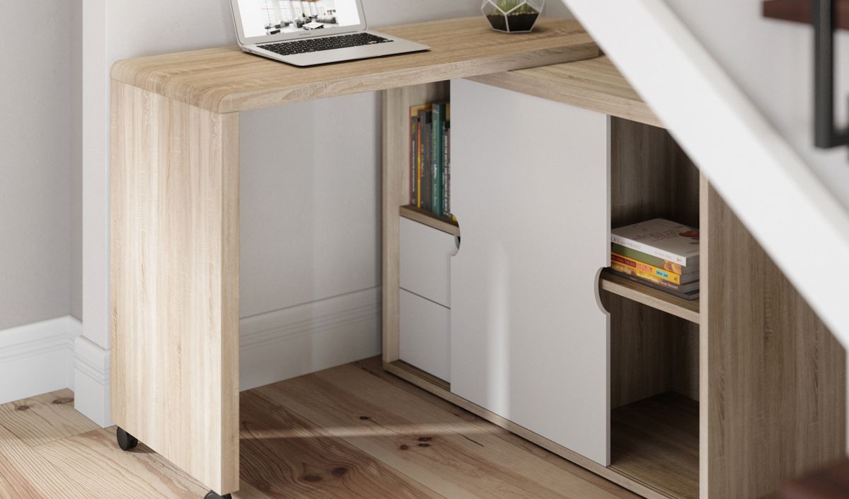 Teknik Pivot Cupboard Desk (7700007)