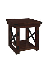 Dorel Home Wildwood Range End Table in Espresso