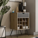 Novogratz Concord Natural Wine Rack Cabinet (8374348COMNUK)