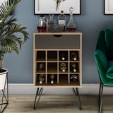 Novogratz Concord Natural Wine Rack Cabinet (8374348COMNUK)