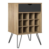 Novogratz Concord Natural Wine Rack Cabinet (8374348COMNUK)