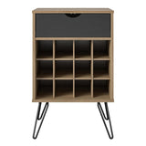 Novogratz Concord Natural Wine Rack Cabinet (8374348COMNUK)