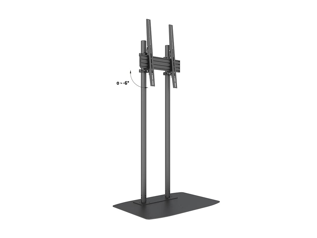 Multibrackets M Dual Pole Floorbase Pro TV Floor Stand 65"-90"
