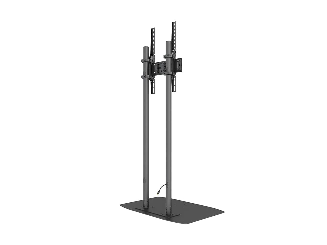 Multibrackets M Dual Pole Floorbase Pro TV Floor Stand 65"-90"