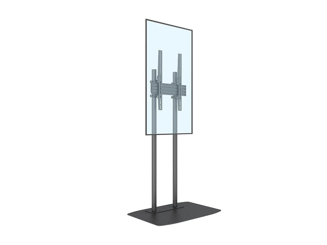 Multibrackets M Dual Pole Floorbase Pro TV Floor Stand 65"-90"
