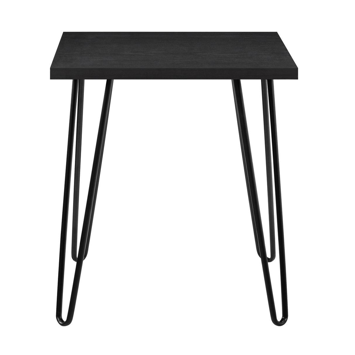 Dorel Home Owen Range Retro End Table in Black Oak