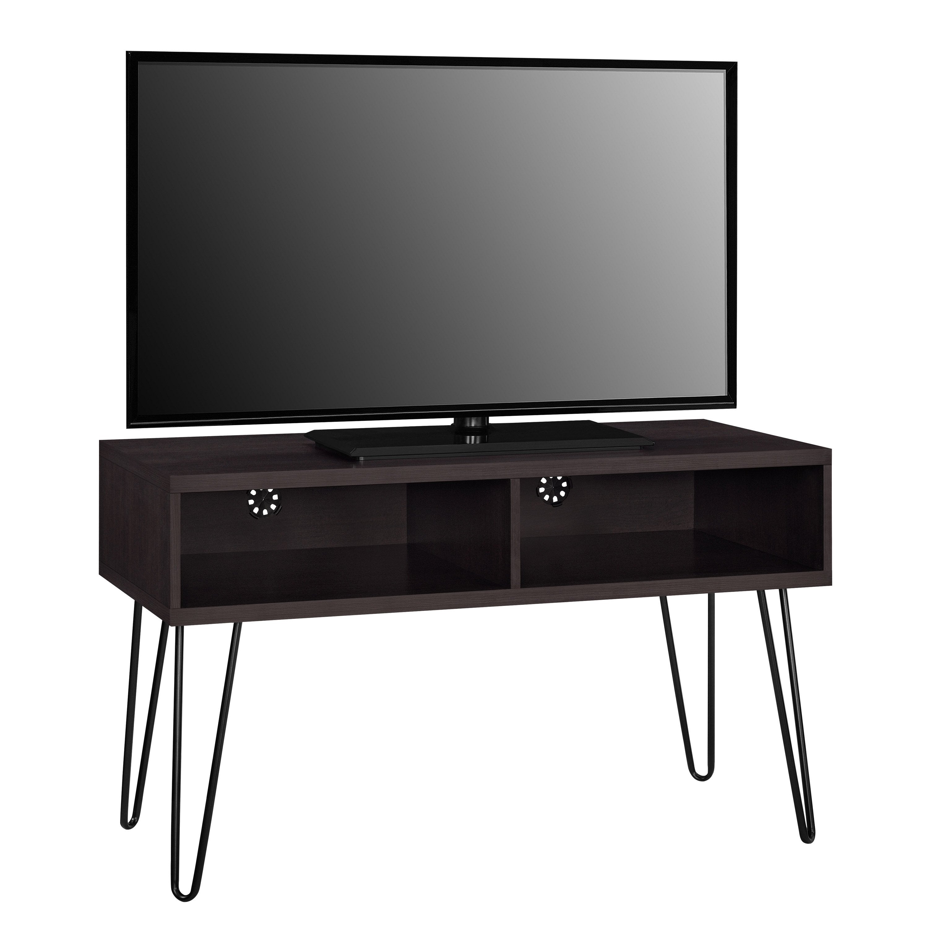 Dorel Home Owen Range Retro TV Stand in Espresso