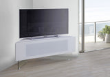 MDA Designs Antares White Corner TV Cabinet
