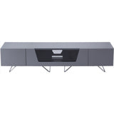 Alphason Chromium 1600mm TV Stand in Grey (CRO2-1600CB-GRY)