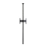 B-Tech BT3MFWLF40-65/B Wall to Floor TV Bracket with 3m Black Pole