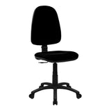 Nautilus Designs Java 100 Medium Back Operator Chair - Single Lever - Black