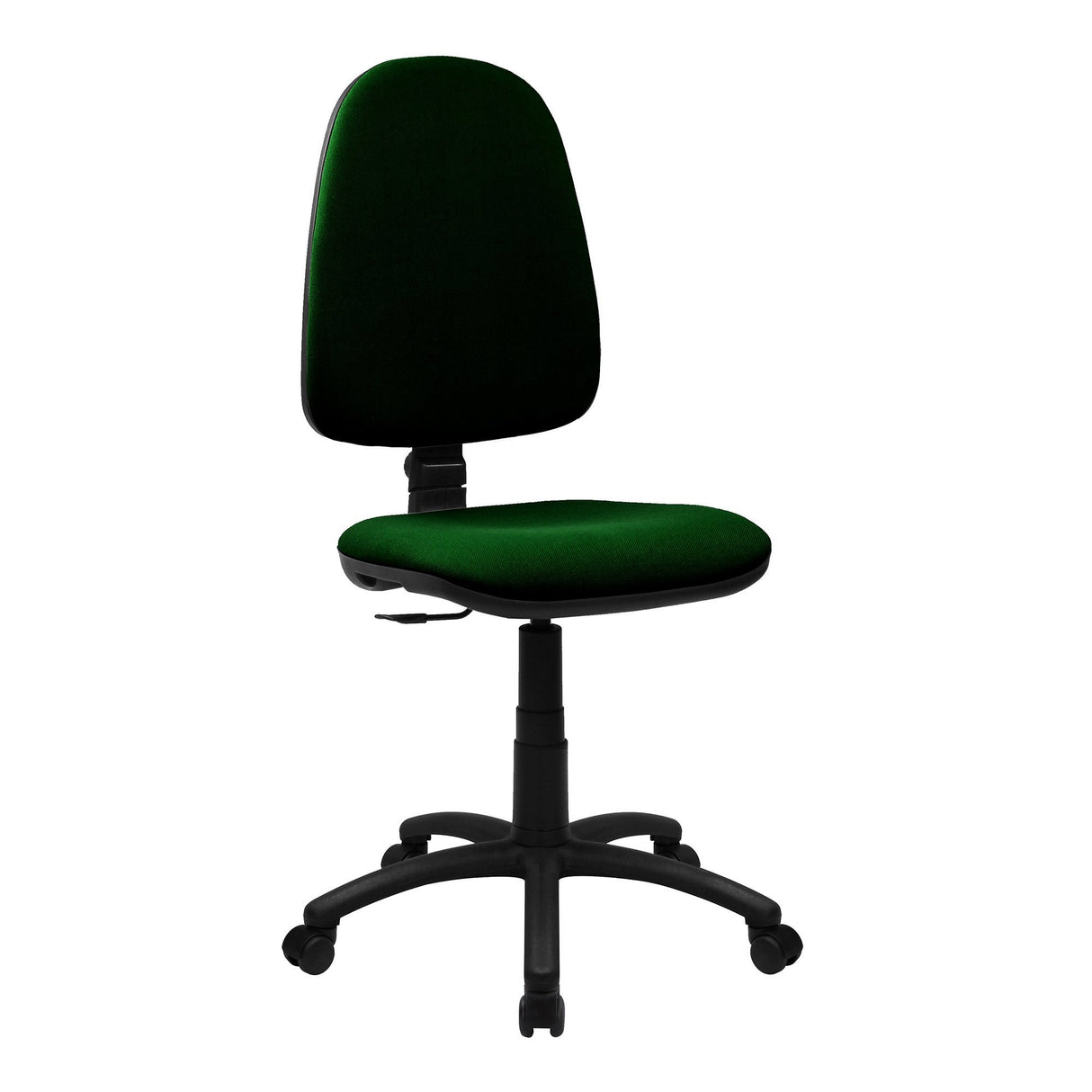 Nautilus Designs Java 100 Medium Back Operator Chair - Single Lever - Green